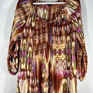 Sami & Jo Multicolor Long Sleeve Dress